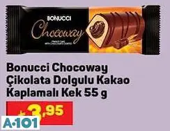 BONUCCİ ÇİKOLATA DOLGULU KAKAO KAPLAMALI KEK